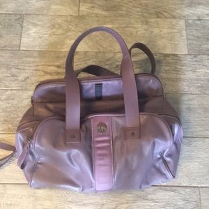 Purple Lululemon  gym bag